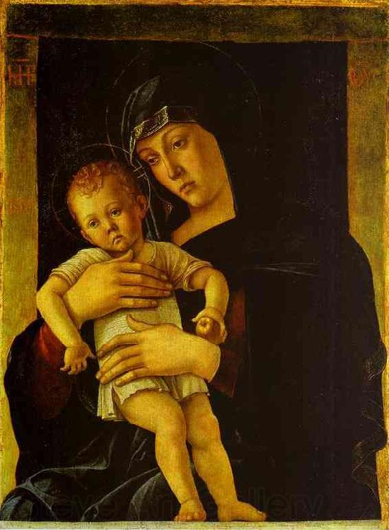 Giovanni Bellini Greek Madonna Germany oil painting art